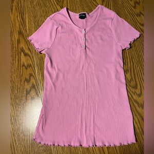 Art Class size 14/16 Ribbed Short Sleeve Top